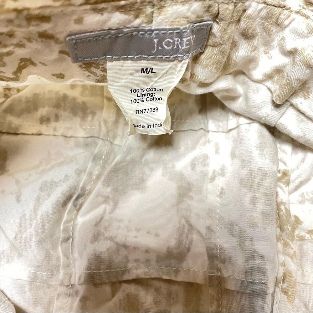 J. Crew Unisex Bucket Hat in color Off White/Tan Size M/L - Picture 4 of 9